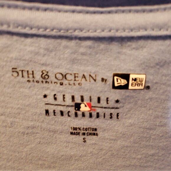 5th & Ocean Womens Kansas City Royals Short Sleeve Top Sparkle Letters Small - Picture 5 of 7